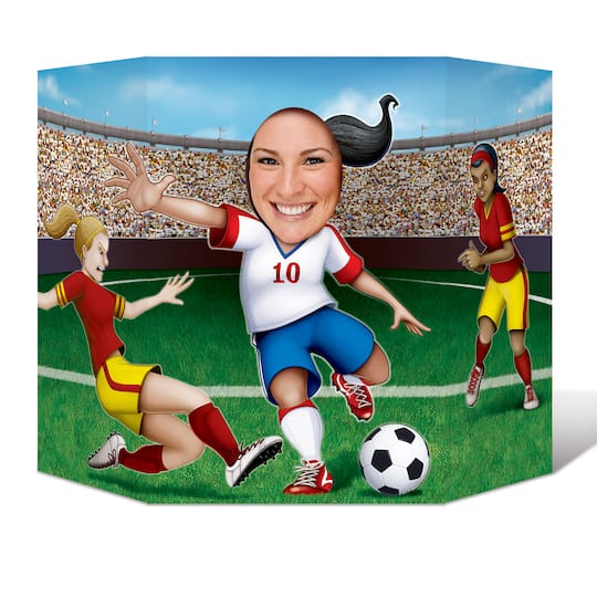 Beistle 37" x 25" Soccer Photo Prop